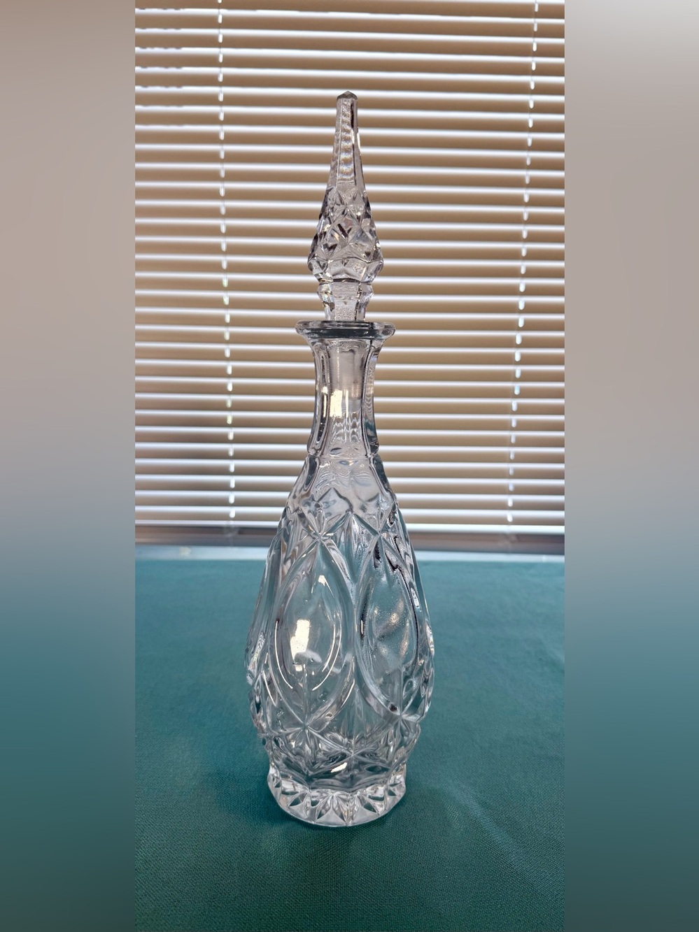 VTG ~ Princess House Crystal Decanter w/Stopper ~ circa 1970’s West Germany #776 - Picture 5 of 8